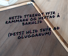 Load image into Gallery viewer, Lúsmýsnet fyrir glugga - fullkomin vörn gegn lúsmý !