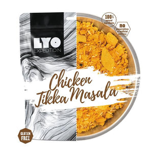 Tikka Masala kjúklingur með hrísgrjónum