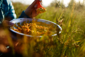 Tikka Masala kjúklingur með hrísgrjónum